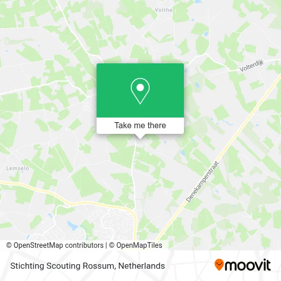 Stichting Scouting Rossum map