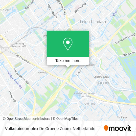 Volkstuincomplex De Groene Zoom map