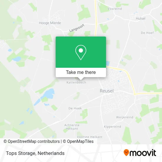 Tops Storage map