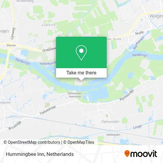 Hummingbee Inn map