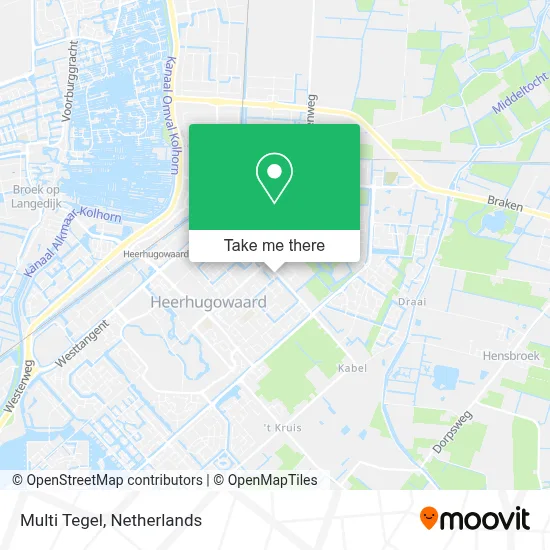 Multi Tegel map
