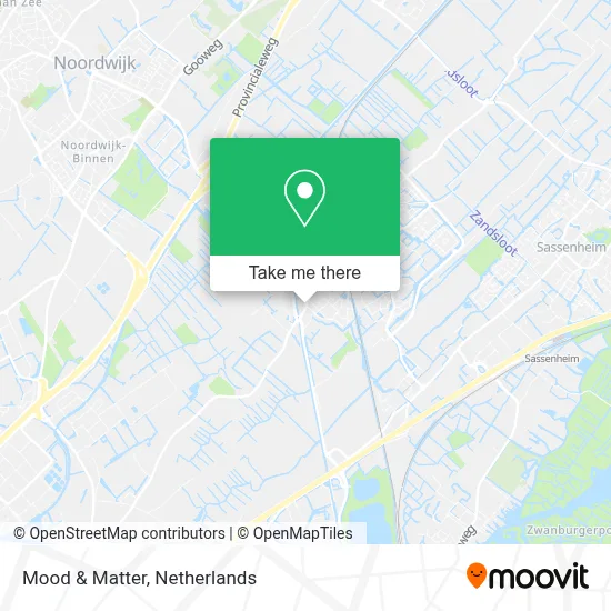 Mood & Matter map