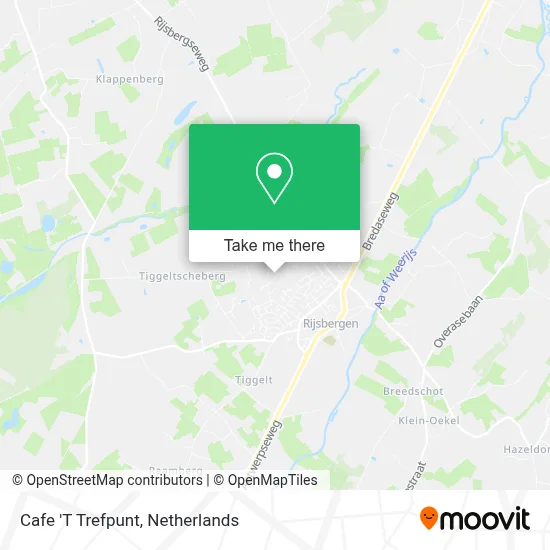 Cafe 'T Trefpunt map