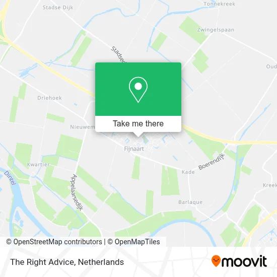 The Right Advice map
