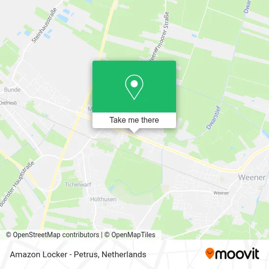 Amazon Locker - Petrus map