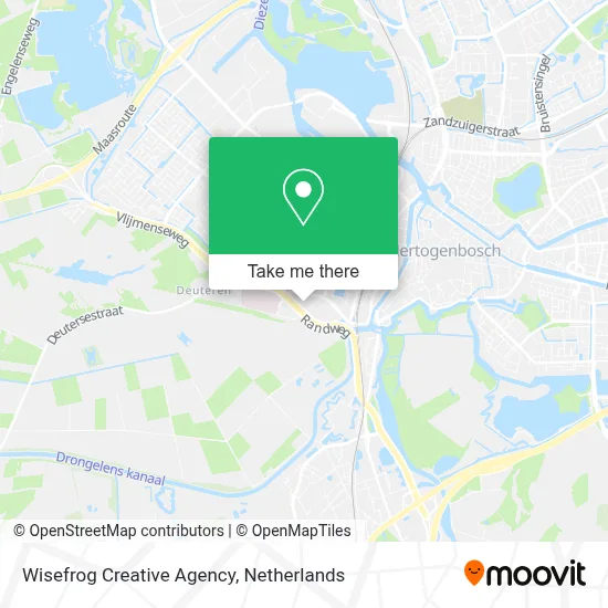 Wisefrog Creative Agency map