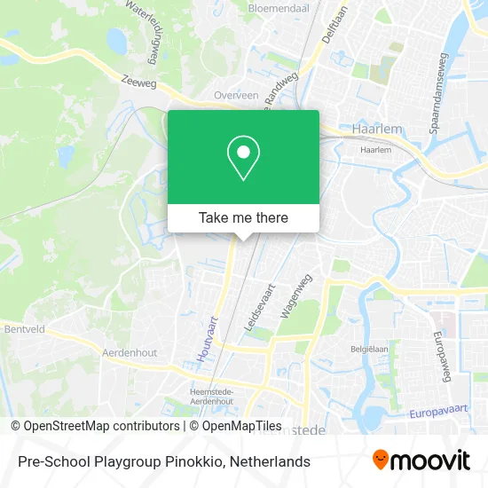 Pre-School Playgroup Pinokkio map