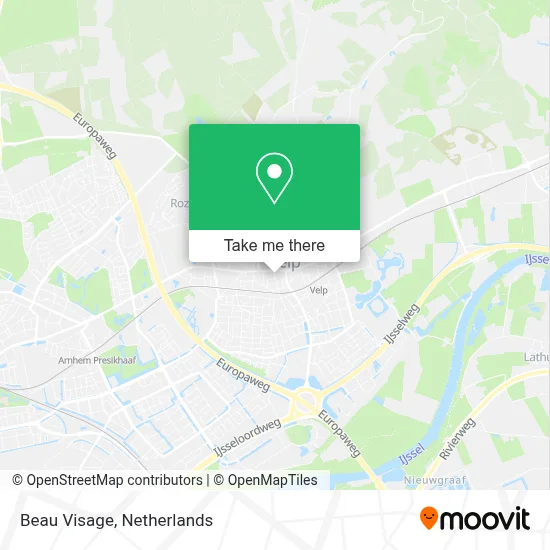 Beau Visage map