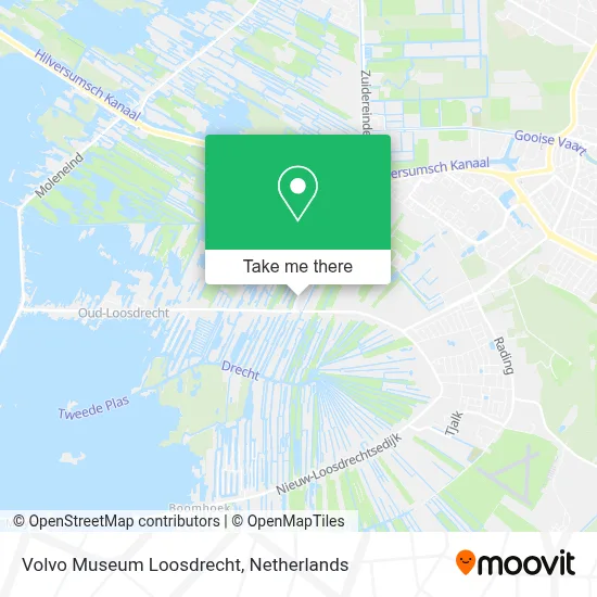 Volvo Museum Loosdrecht map