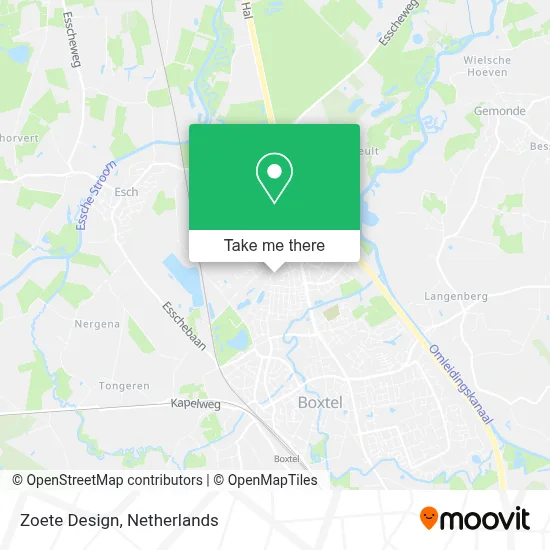 Zoete Design map