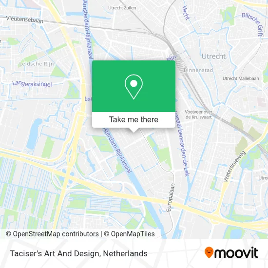 Taciser's Art And Design map