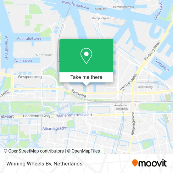 Winning Wheels Bv map