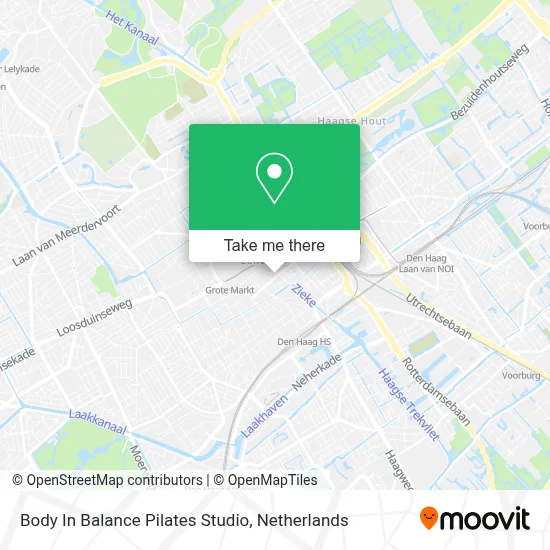 Body In Balance Pilates Studio map