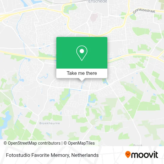 Fotostudio Favorite Memory map