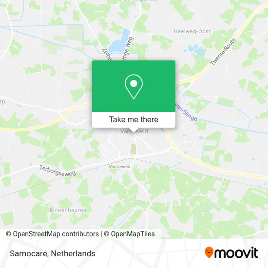 Samocare map