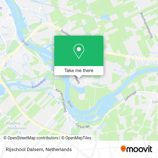 Rijschool Dalsem map