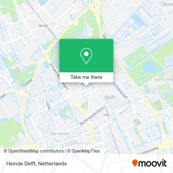 Heinde Delft map