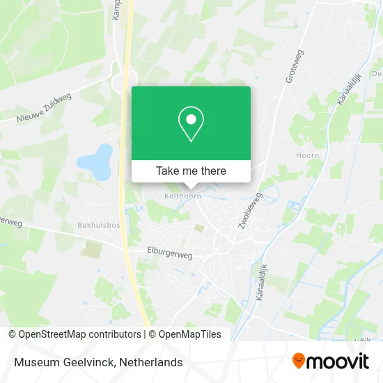Museum Geelvinck map