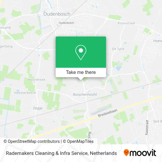Rademakers Cleaning & Infra Service map