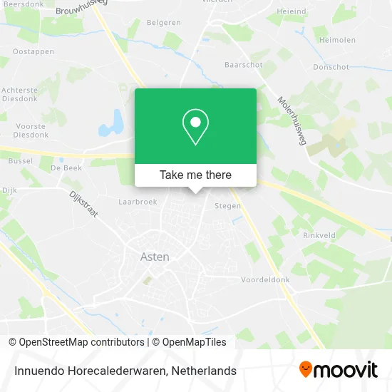 Innuendo Horecalederwaren map