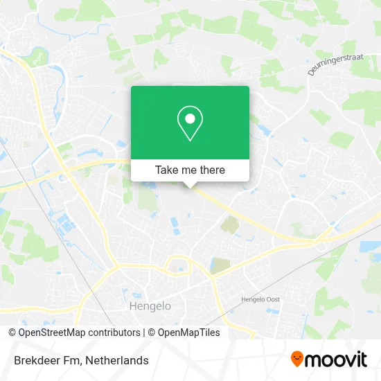 Brekdeer Fm map