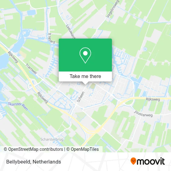 Bellybeeld map