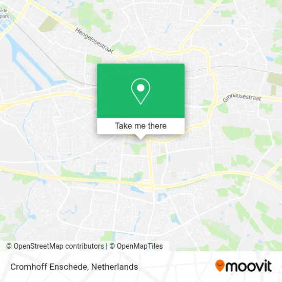 Cromhoff Enschede Karte