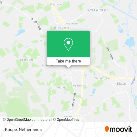 Koupe map
