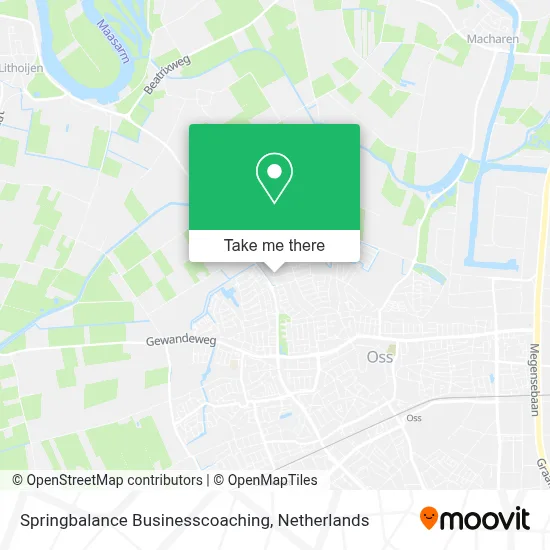 Springbalance Businesscoaching map