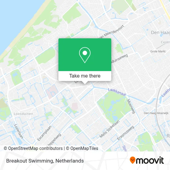 Breakout Swimming map