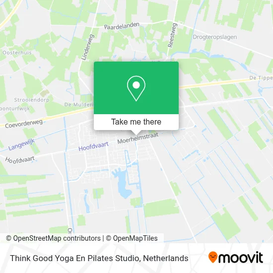 Think Good Yoga En Pilates Studio map