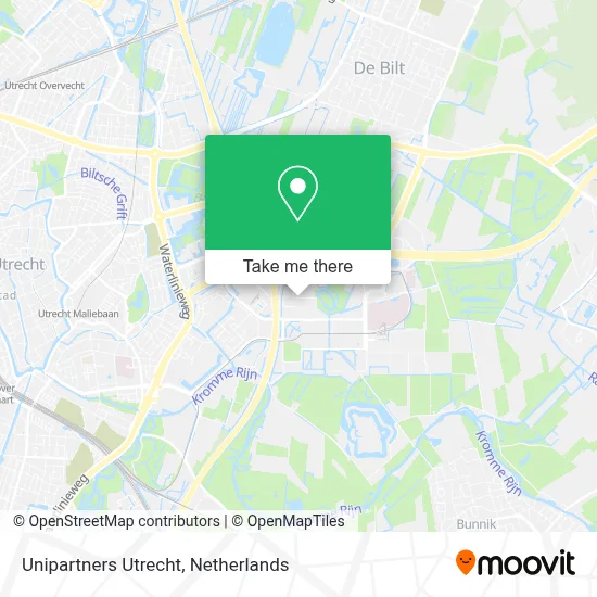 Unipartners Utrecht map