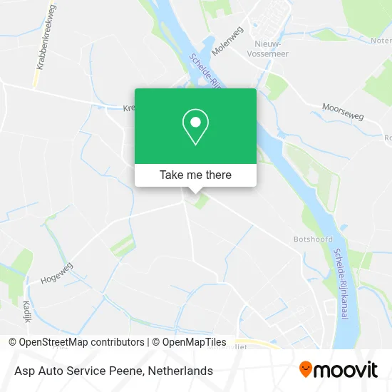 Asp Auto Service Peene map