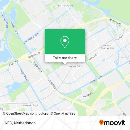 Kfc map