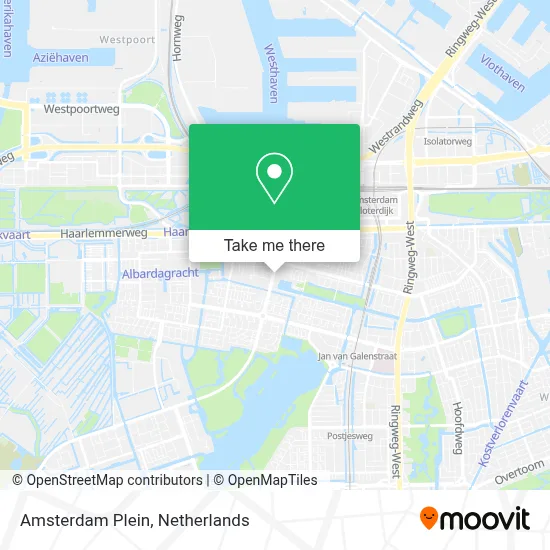 Amsterdam Plein map