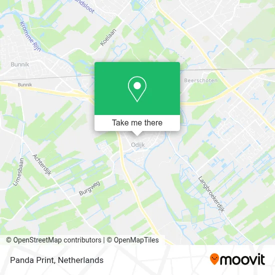 Panda Print map