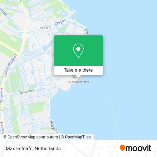 Max Eetcafe map