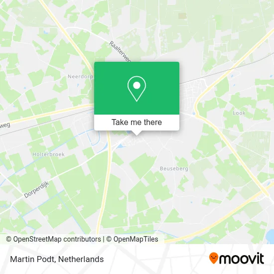 Martin Podt map