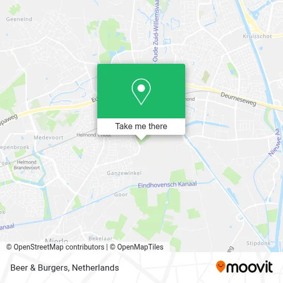 Beer & Burgers map