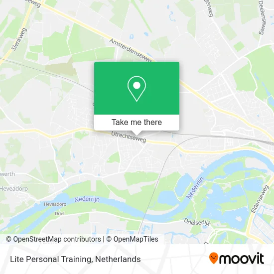 Lite Personal Training map