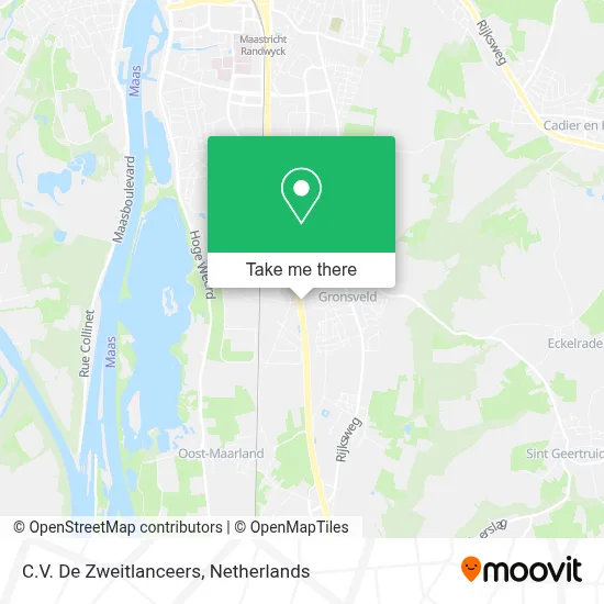C.V. De Zweitlanceers Karte