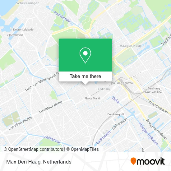 Max Den Haag map