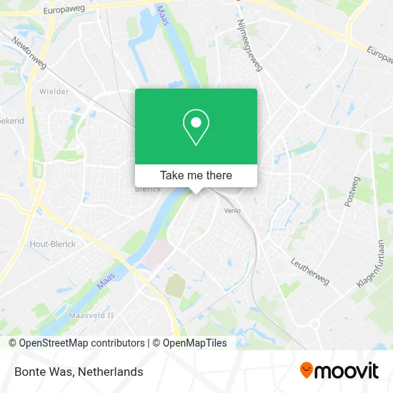 Bonte Was map