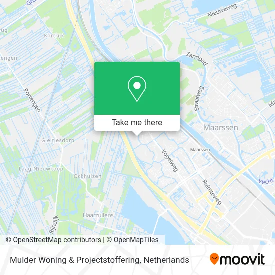Mulder Woning & Projectstoffering map