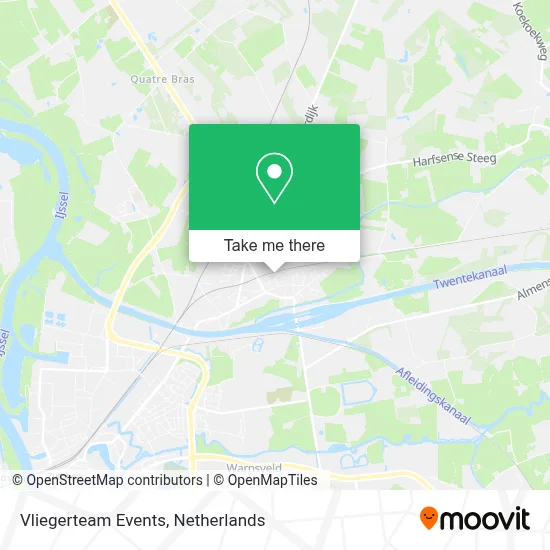 Vliegerteam Events map