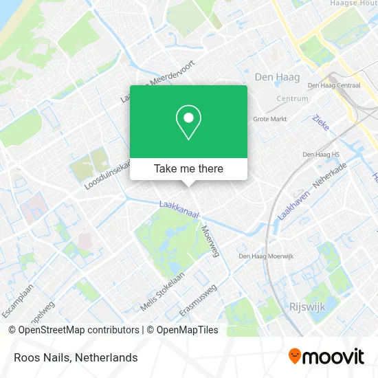 Roos Nails map