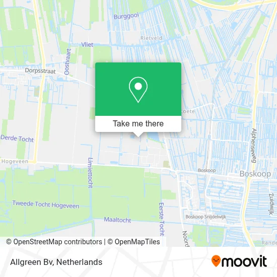 Allgreen Bv map