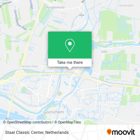 Staal Classic Center map