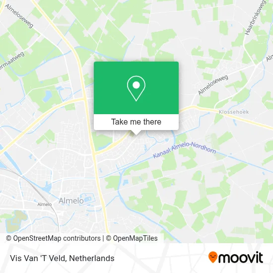 Vis Van 'T Veld map