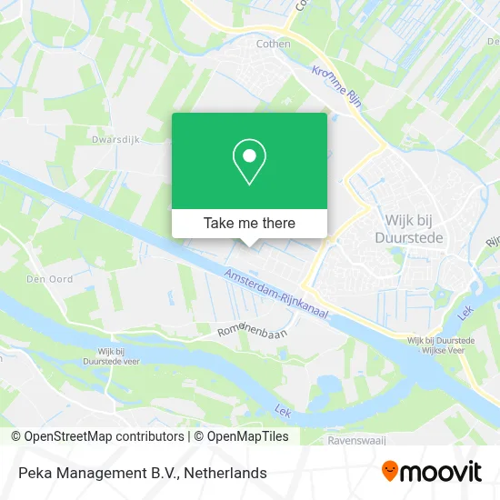 Peka Management B.V. map